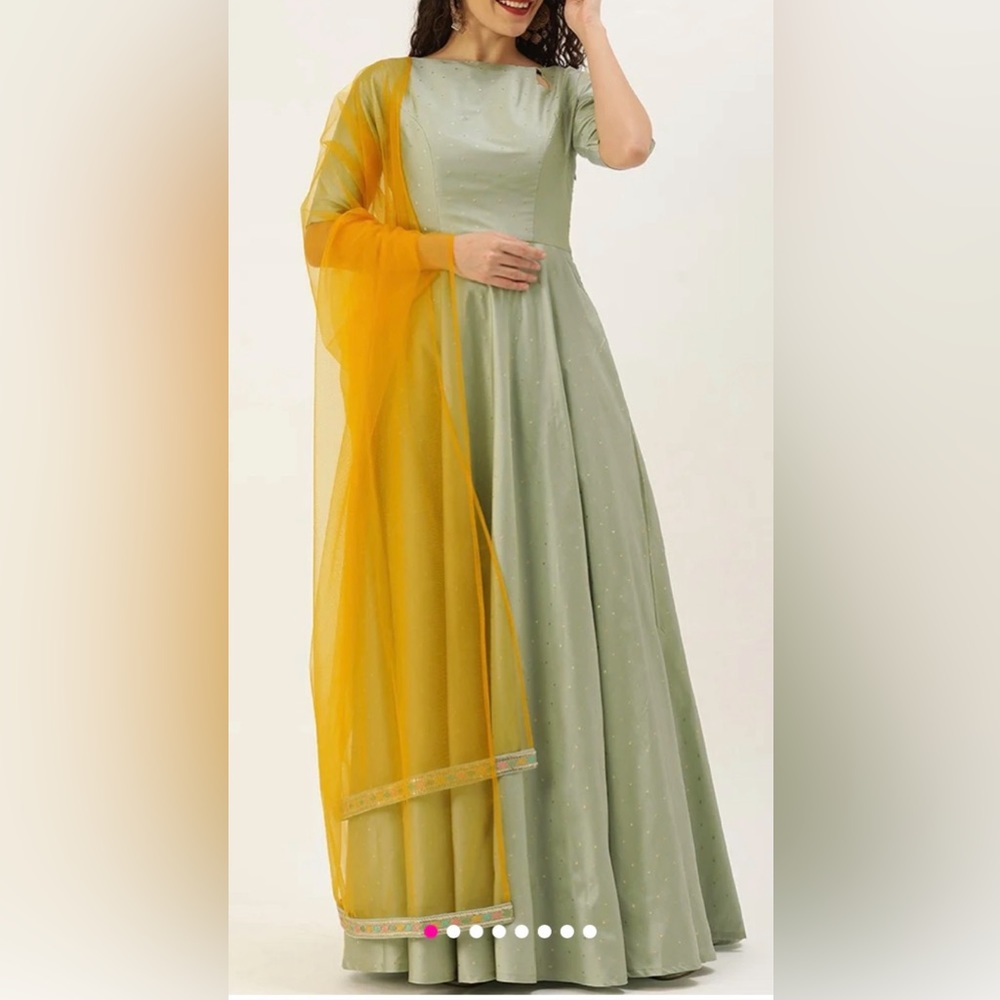 Simple Plus Size Anarkali (SIZE 52)